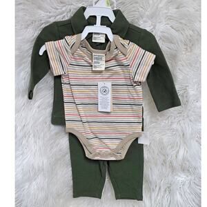 First impressions baby boy 3-piece set